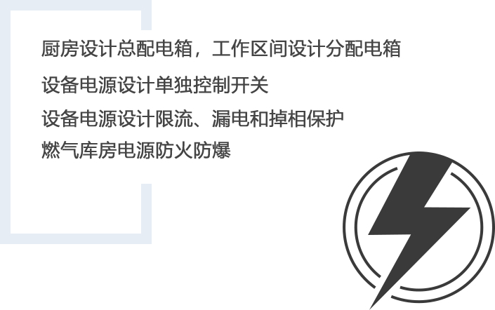 厨房供电